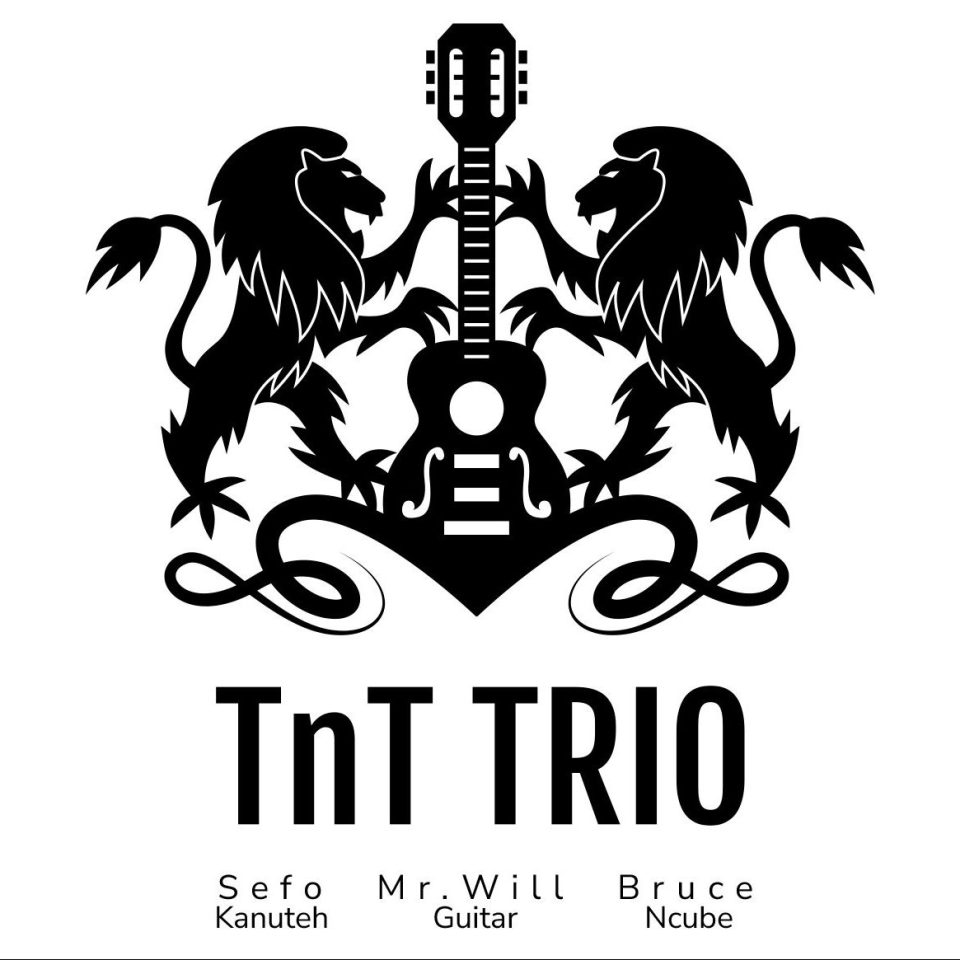 the TNT logo, 2 lions on either side of a guitar