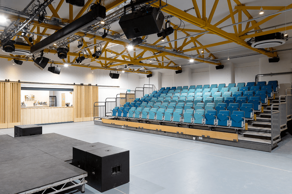The Venue sees world famous musicians walk its stage, independent & blockbuster films on its screen, and now it’s available for you to hire. Whether it’s a community film screening or a yoga class, this versatile space is here to be.